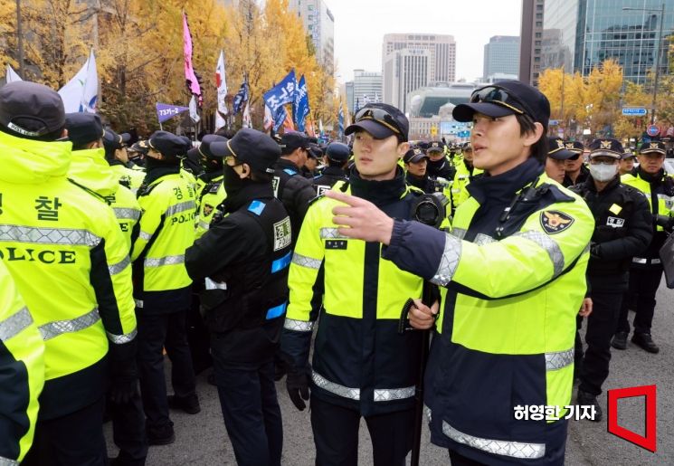 [MZ순경]현장 최전선의 '어벤져스'…서울경찰청 11기동대 막내들