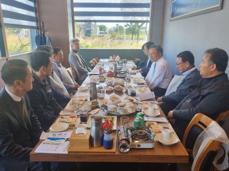 목포상의, 김영우 영산강유역환경청장 초청 간담회