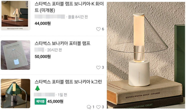 27만원짜리 브랜드 5만원에 득템?…품절대란 스벅 굿즈 중고시장서 인기