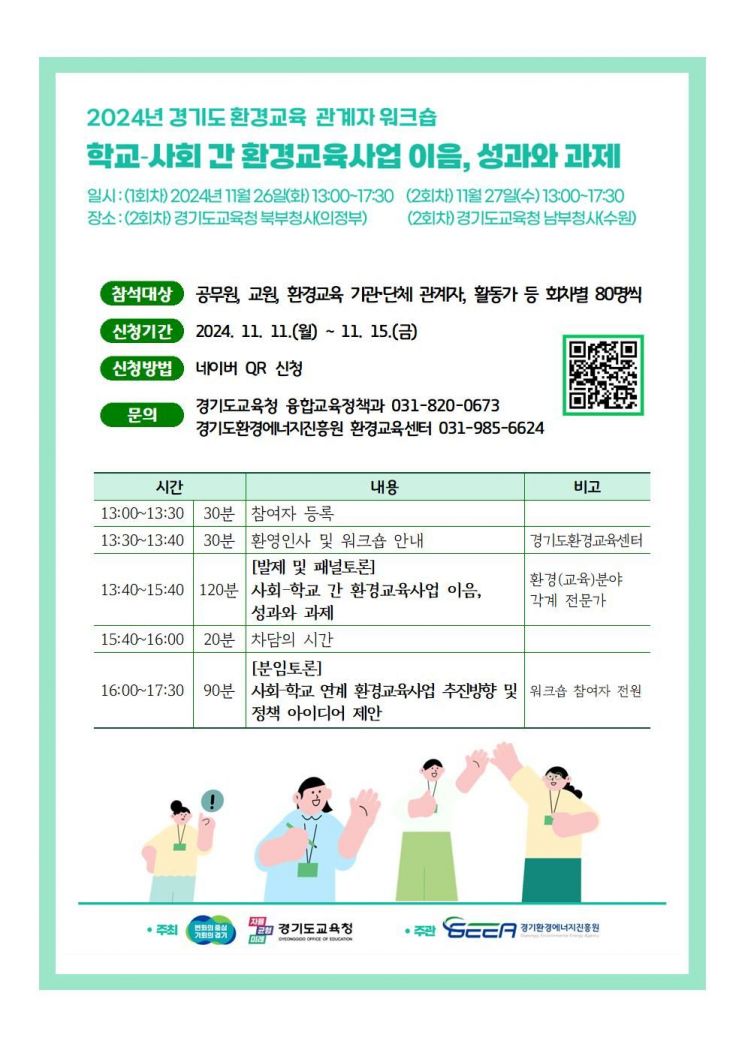 경기도교육청, 지역 특색 맞는 실천중심 생태환경교육 추진