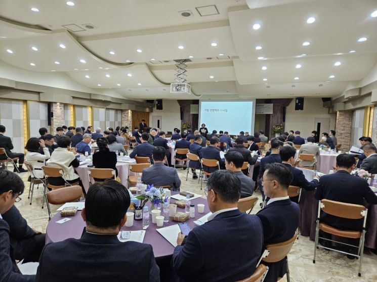 양산시가 산업기술 혁신사업 홍보활동을 전개했다. 양산시 제공