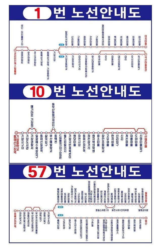부산 기장군, 군버스 운행 개편… 대중교통 이용 군민 불편 해소