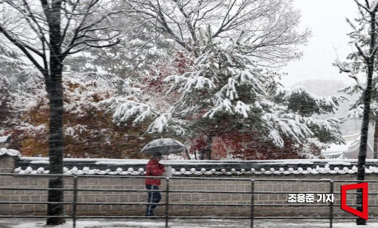 [아경포토]"그럼에도 불구하고, 오늘 눈은 반갑습니다"