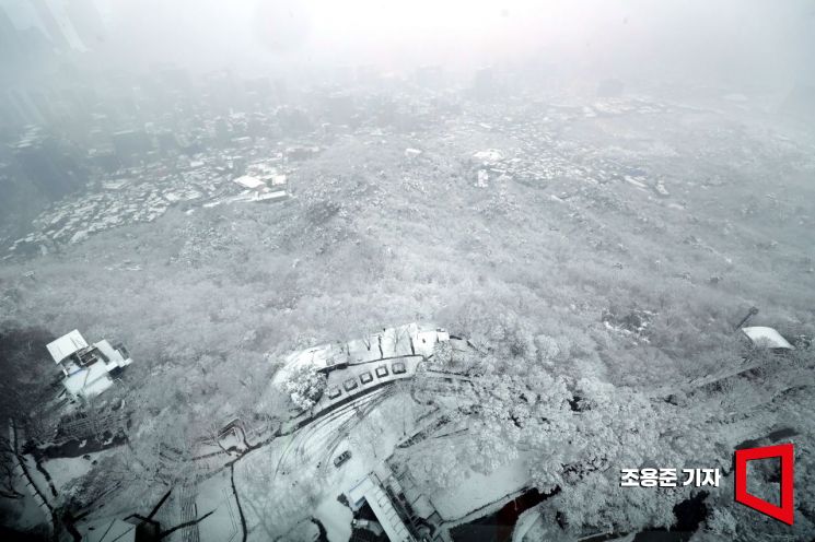 [아경포토]"그럼에도 불구하고, 오늘 눈은 반갑습니다"