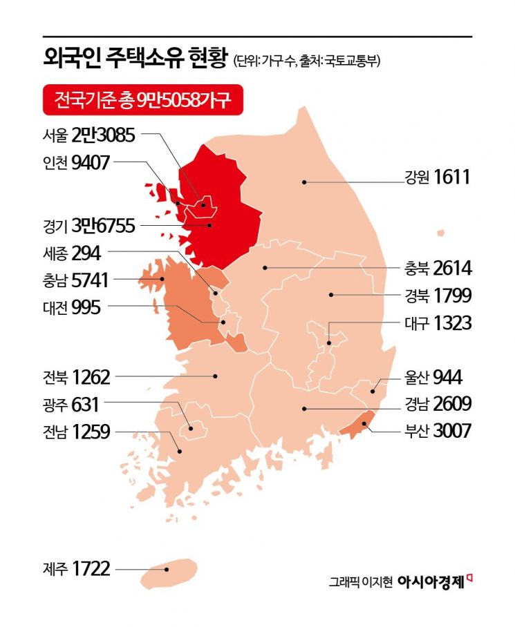 "전세 보러 갔더니 '니하오'"…외국인 집주인 절반 이상은 '중국인'