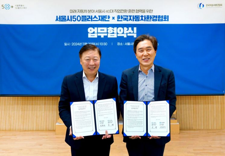 서울시, 한국자동차환경협회와 미래차 분야 일자리 발굴 협력