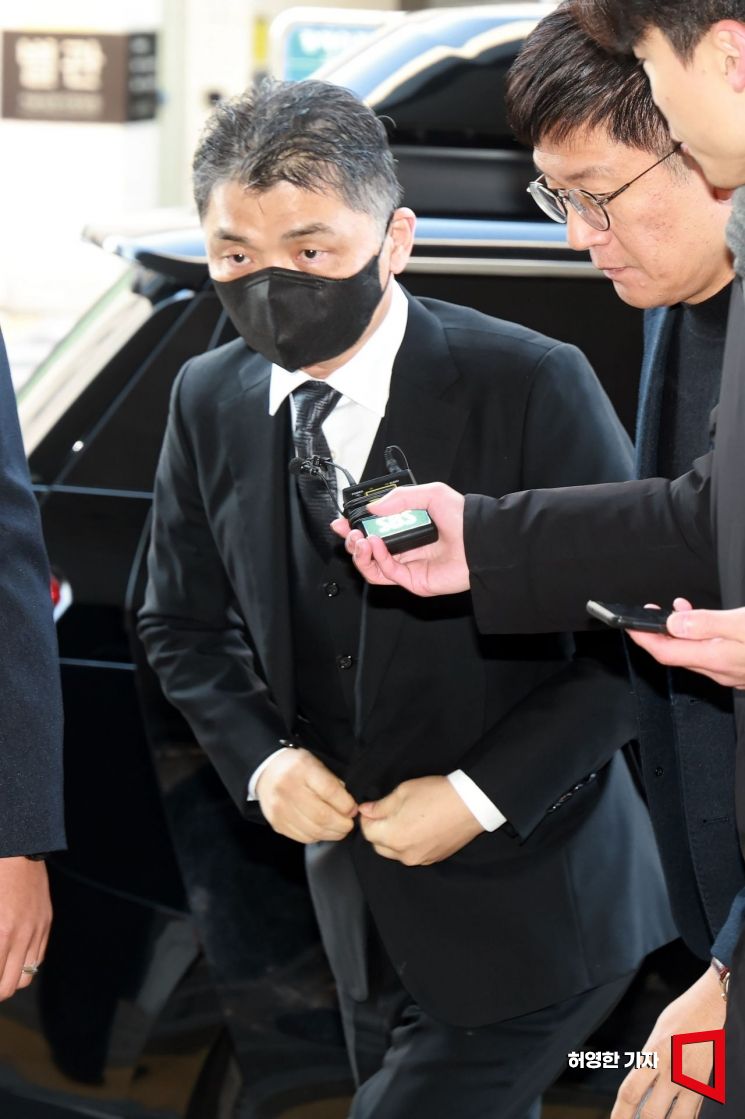 [포토] 공판 출석하는 김범수 카카오 경영쇄신위원장