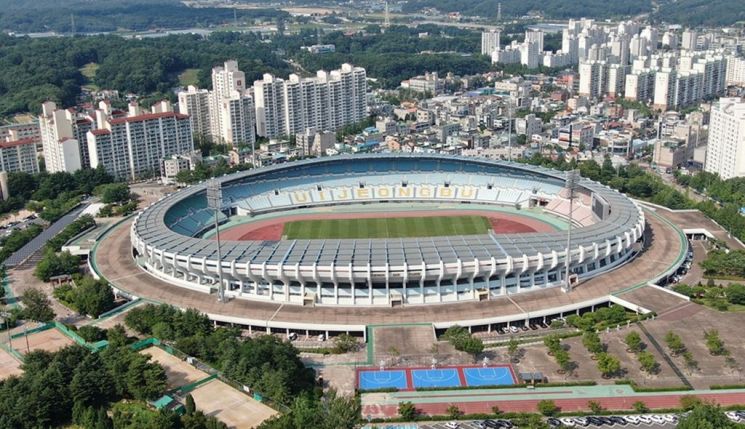 종합운동장 주경기장. 의정부시 제공