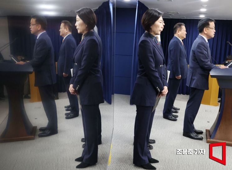 [포토] 예산안 야당 단독감액안 정부입장 합동브리핑