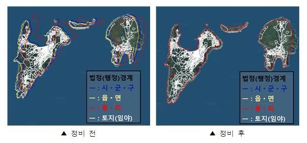 여수시가 2026여수세계섬박람회를 앞두고 섬 지역 법정구역 경계 전산자료를 담당공무원이 직접 정비해 예산을 크게 절감했다. 여수시 제공