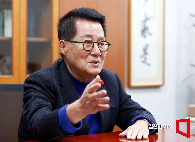 박지원 더불어민주당 의원. 김현민 기자