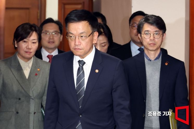 [포토] 국무위원 사의 후 첫 회의