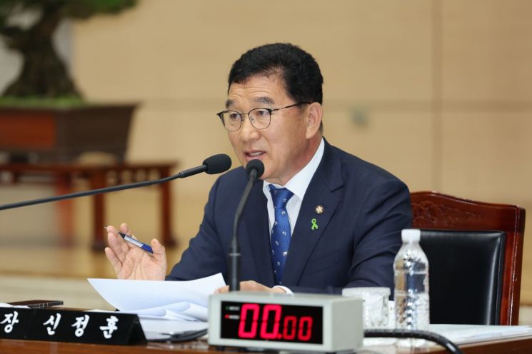 신정훈 국회 행정안전위원장. 연합뉴스
