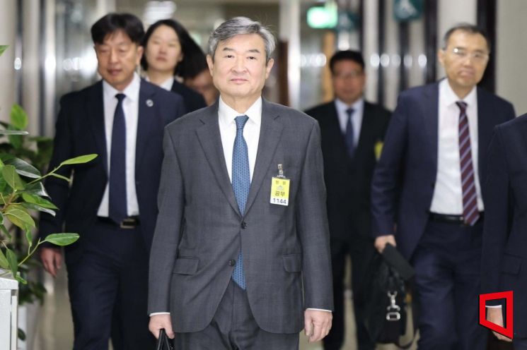 [포토] 정보위 긴급 현안질의 참석하는 조태용 국정원장