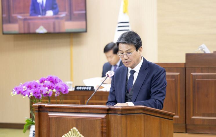 김돈곤 청양군수 “내년 인구 증가 위한 정주환경 기반 마련”