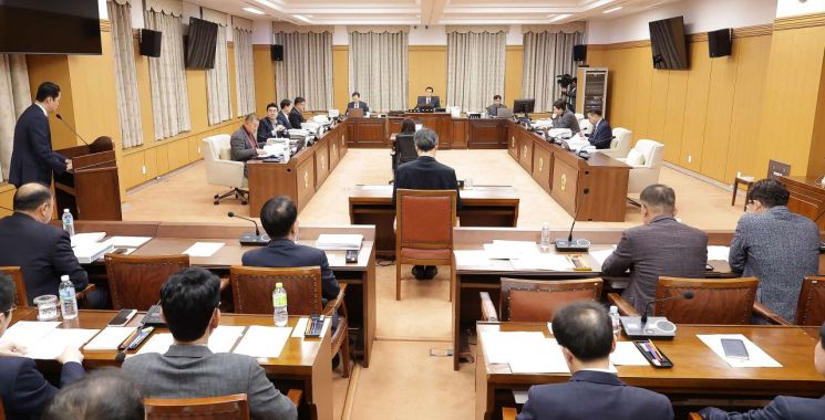 대전시의회, 내년 예산안 및 기금운용계획안 의결