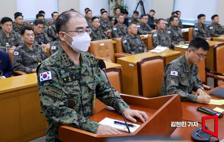 [포토] 발언하는 곽종근 특전사령관