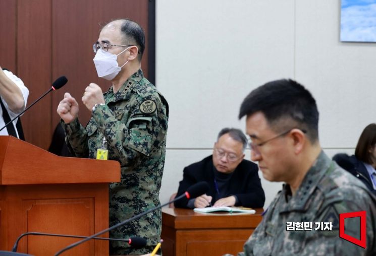 [포토] 발언하는 곽종근 육군 특수전사령관
