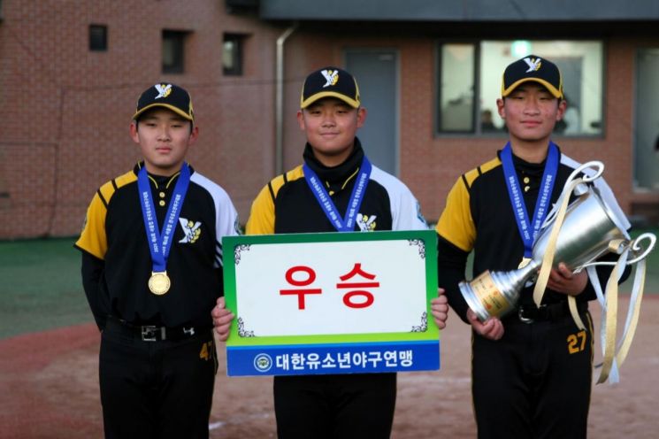 '유소년 야구 명문' 남양주야놀유소년, 서울컵 대회 우승