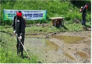 농작업 대행 서비스로 활기찬 농촌 조성. 양평군 제공