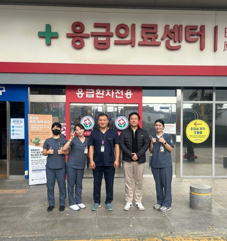 8주간 진행된 전공현장실무 과정 응급의학임상실습. 동의과학대학교 제공