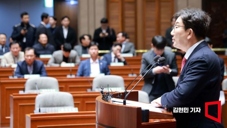 [포토] 의총 모두발언하는 권성동 당대표 권한대행