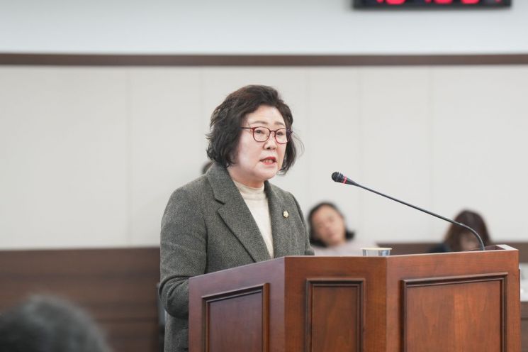 포천시의회 조진숙 의원, 상·하수도 요금 감면 조례 개정