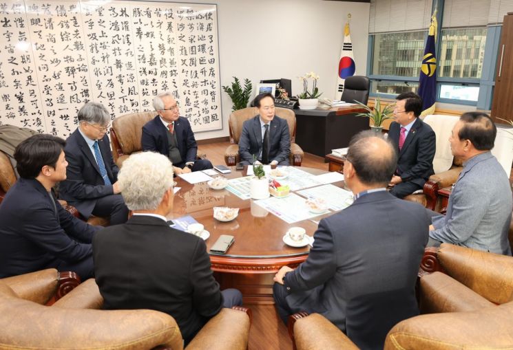 신창호 부산도시공사 사장, 지역 건설업 유관기관 순회 면담