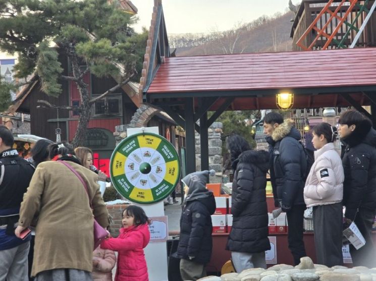 루덴시아서 '대왕님표 여주쌀 전시 홍보 이벤트' 진행