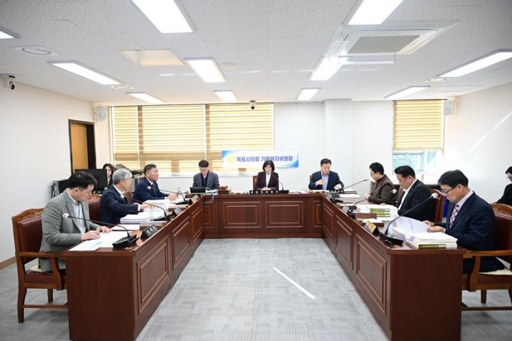 목포시 화장장 민간위탁 추진 수정동의안 ‘원안 가결’