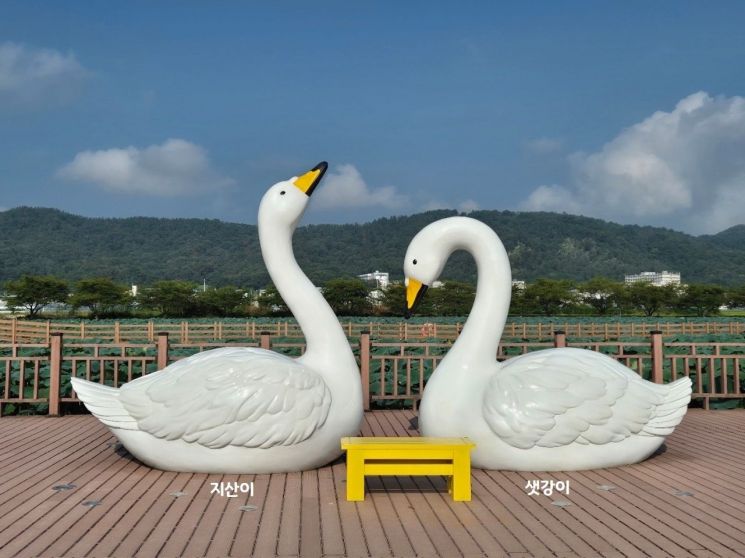 구미시 지산샛강 ‘모범도시숲 1호’ 현판… 전국 숲들의 워너비