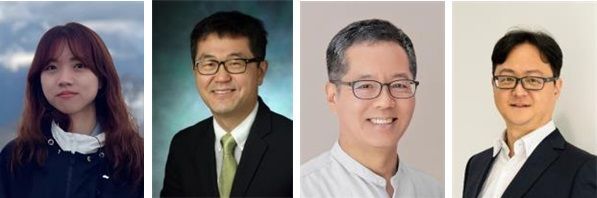 (왼쪽부터) KAIST 생명과학과 신은주 박사, 존홉킨스대 신경과학과 이대열 교수, KAIST 생명과학과 정민환 교수, KAIST 뇌인지과학과 백세범 교수. KAIST 제공