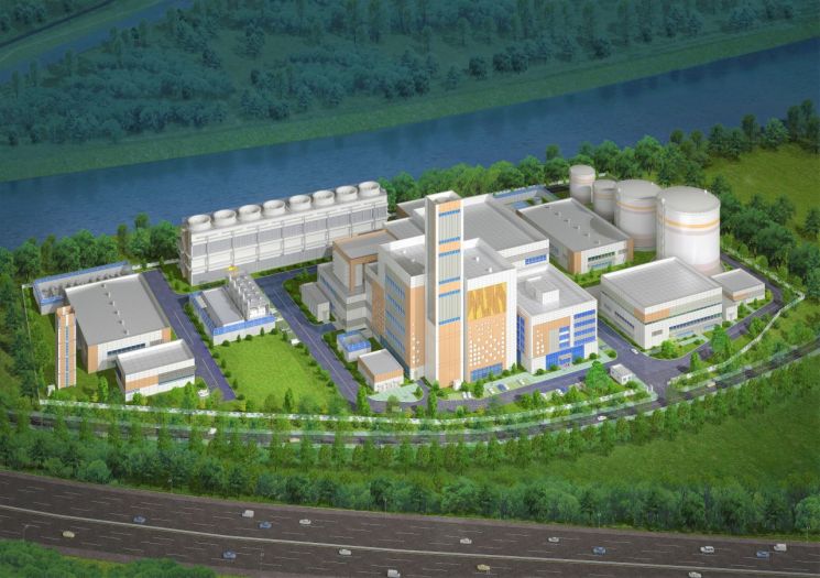 남양주열병합발전소 조감도. 두산에너빌리티 제공