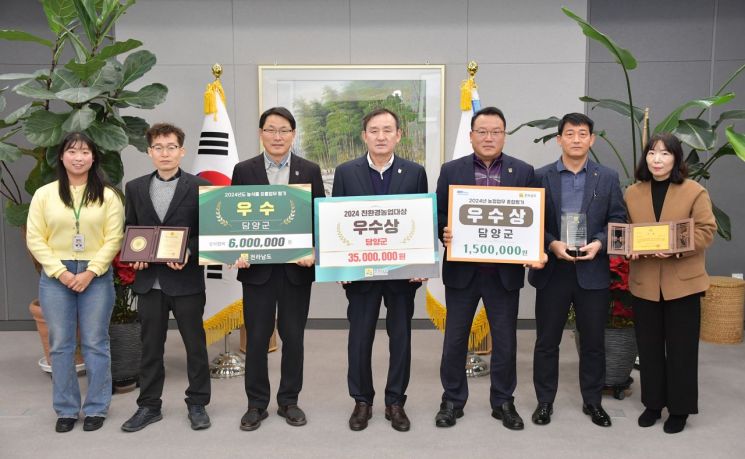 Damyang County Rated 'Excellent' in Agricultural Policy Evaluation Led by Jeonnam Province