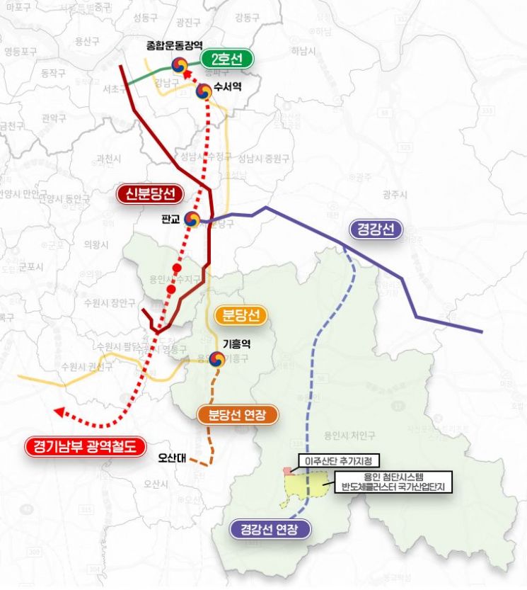 용인시 "새해 광역시 수준 교통망 구축에 드라이브"