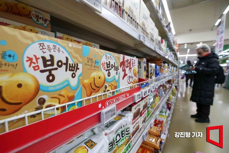 [포토] '새해부터 과자 가격 인상'