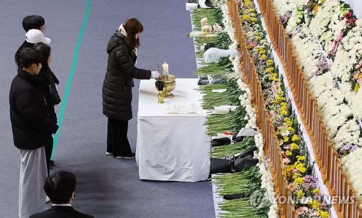 전남도, 무안공항 등 합동 분향소 내달 중순까지 운영