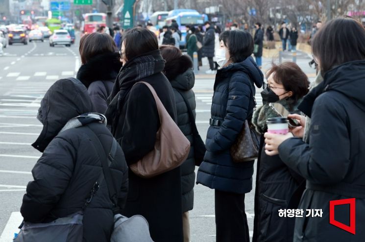 전국이 '꽁꽁' 주말까지 엄청 춥다