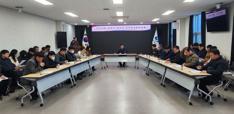 “안전사고는 예방이 최고” … 창원특례시, 하수도 시설 안전교육 실시