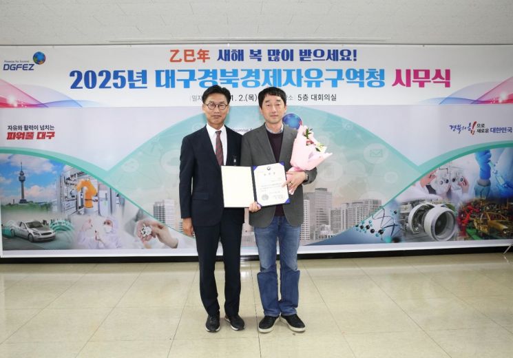 경북테크노파크 입주기업 투엔, ‘산업통상자원부 장관상’ 수상