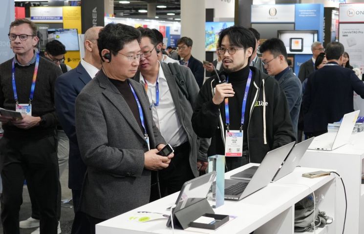 이상일 용인시장, CES2025 참관…첨단 스타트업 지원 방안 모색