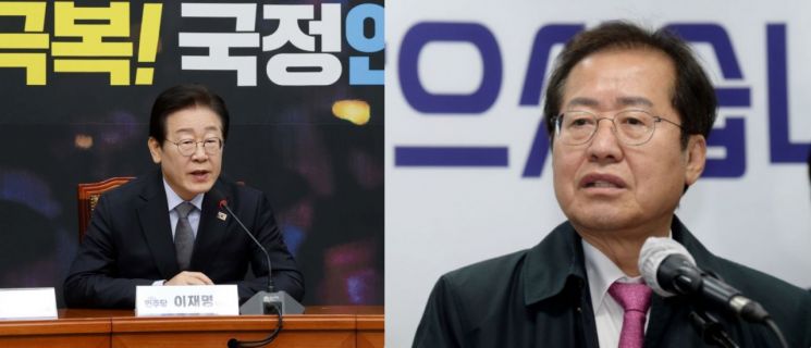 절대 찍고 싶지 않은 대선 후보 1위 이재명…2·3위는?