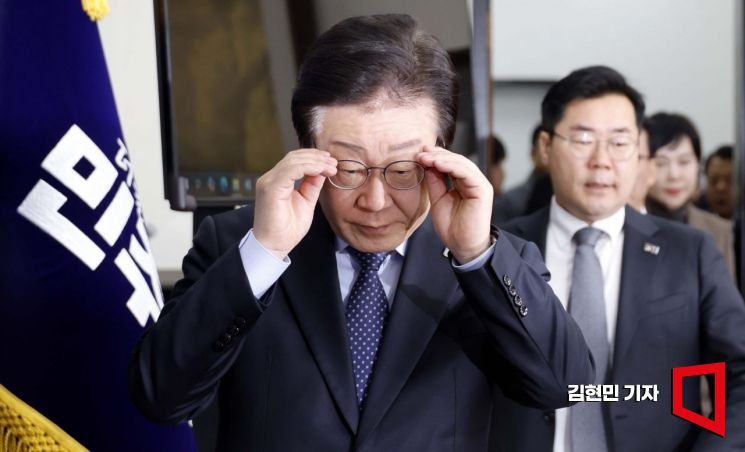 [포토] 이재명 대표 "채해병특검법 신속하게 다시 추진할 것"