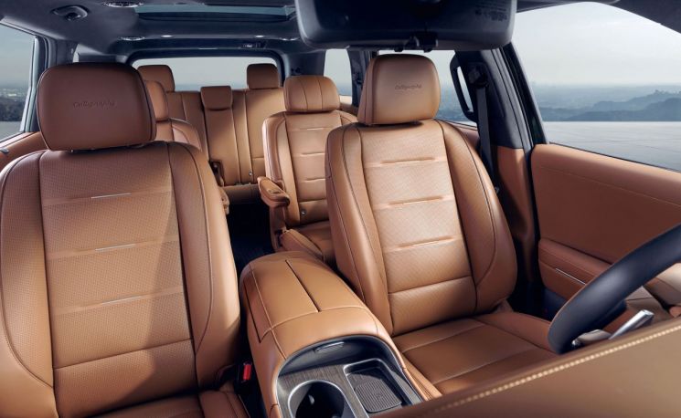 신형 팰리세이드 실내. 현대차 제공