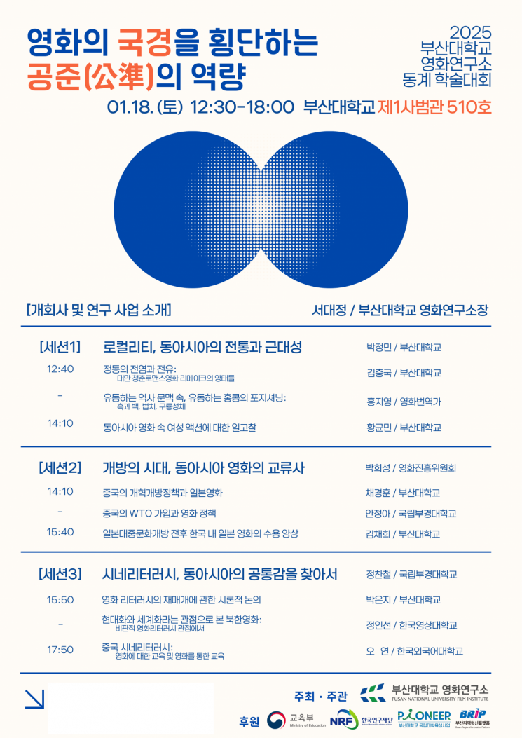 부산대 영화연구소, ‘동아시아 영화’ 상호성 탐구 학술대회 개최