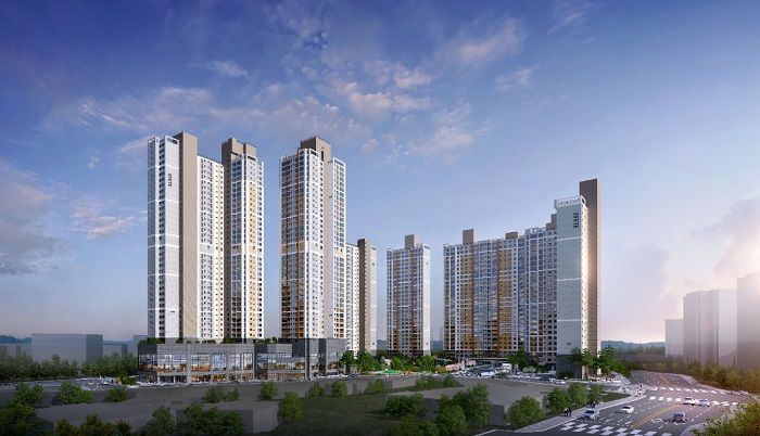 [이천 부발역 에피트 투시도(제공-HL디앤아이한라㈜)]