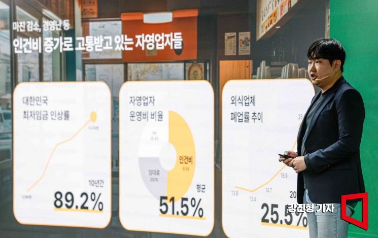 [포토] 기업 발표하는 송정수 리피즈 대표