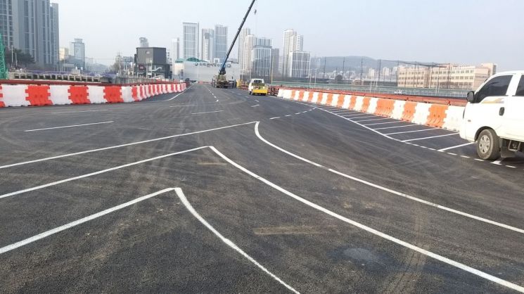 유등교 가설교량 / 대전시