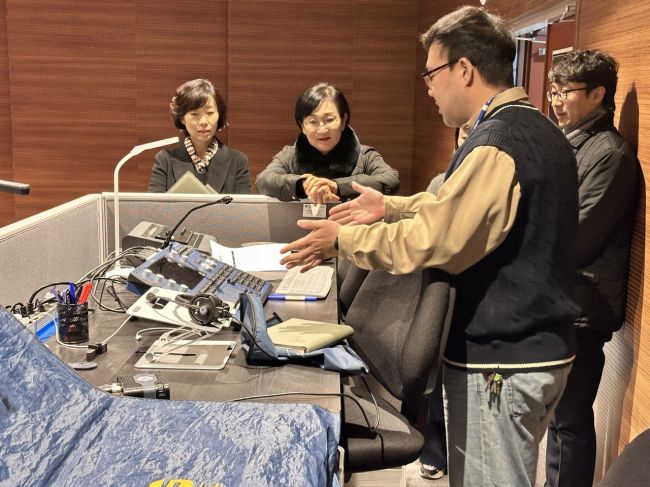 김수영 광주시 서구의원이 지난 21일 서빛마루문화회관에서 현장직원의 애로사항을 청취했다. 김수영 의원실 제공