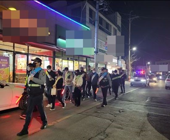 무안경찰 승달파출소, 설 명절 대비 ‘특별방범’